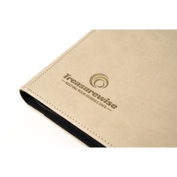WiseGuard Zip Toploader Binder - Blanc/White (216)