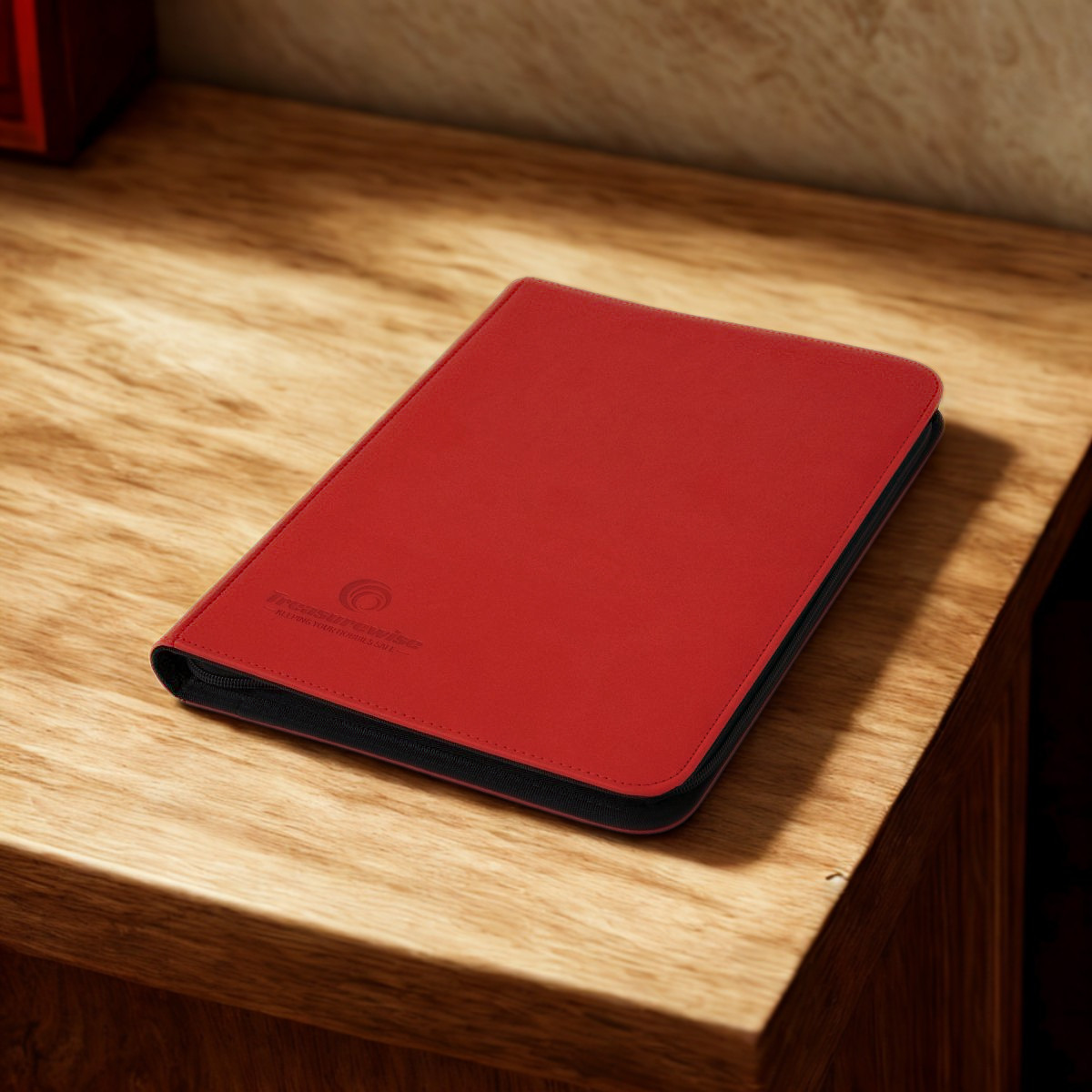 WiseGuard Zip Binder - Rouge (360) WiseGuard Zip Binder - Rouge (360)